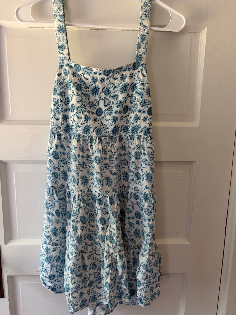 Trick Blue & White Floral Sundress
